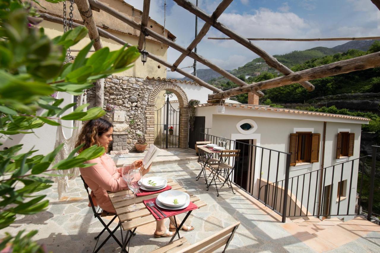 Villa Le Murelle Tramonti Exteriör bild