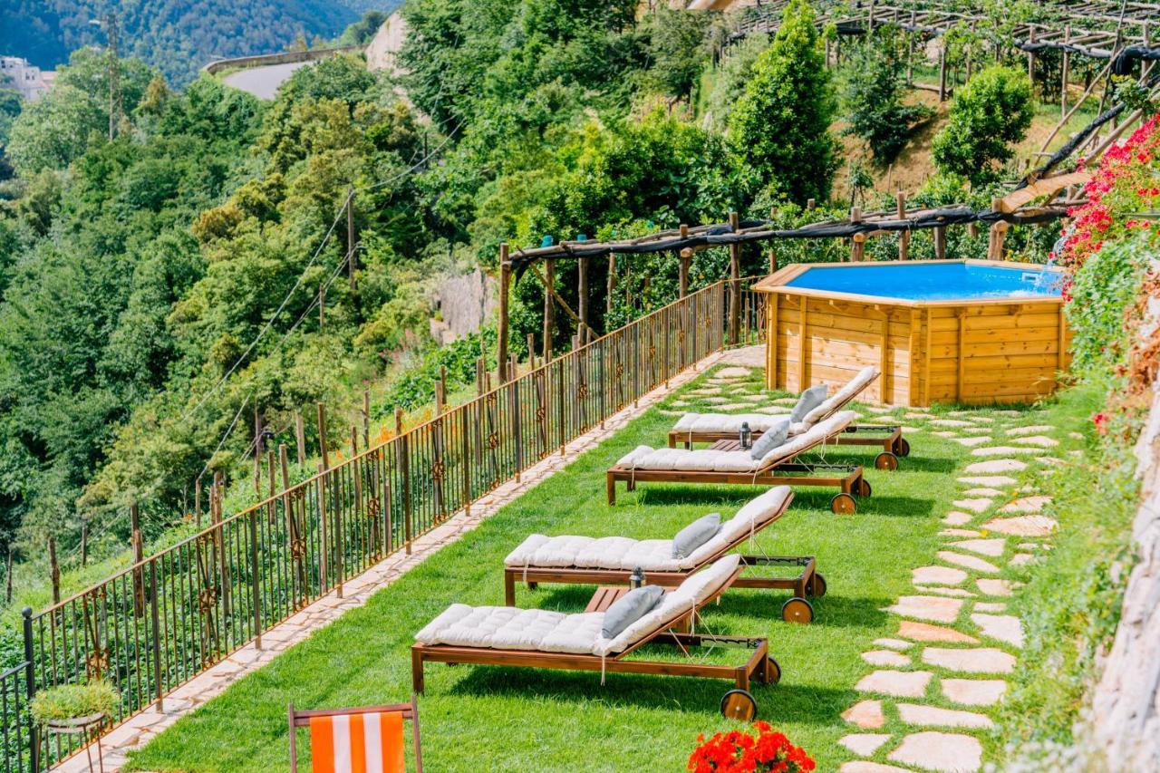 Villa Le Murelle Tramonti Exteriör bild