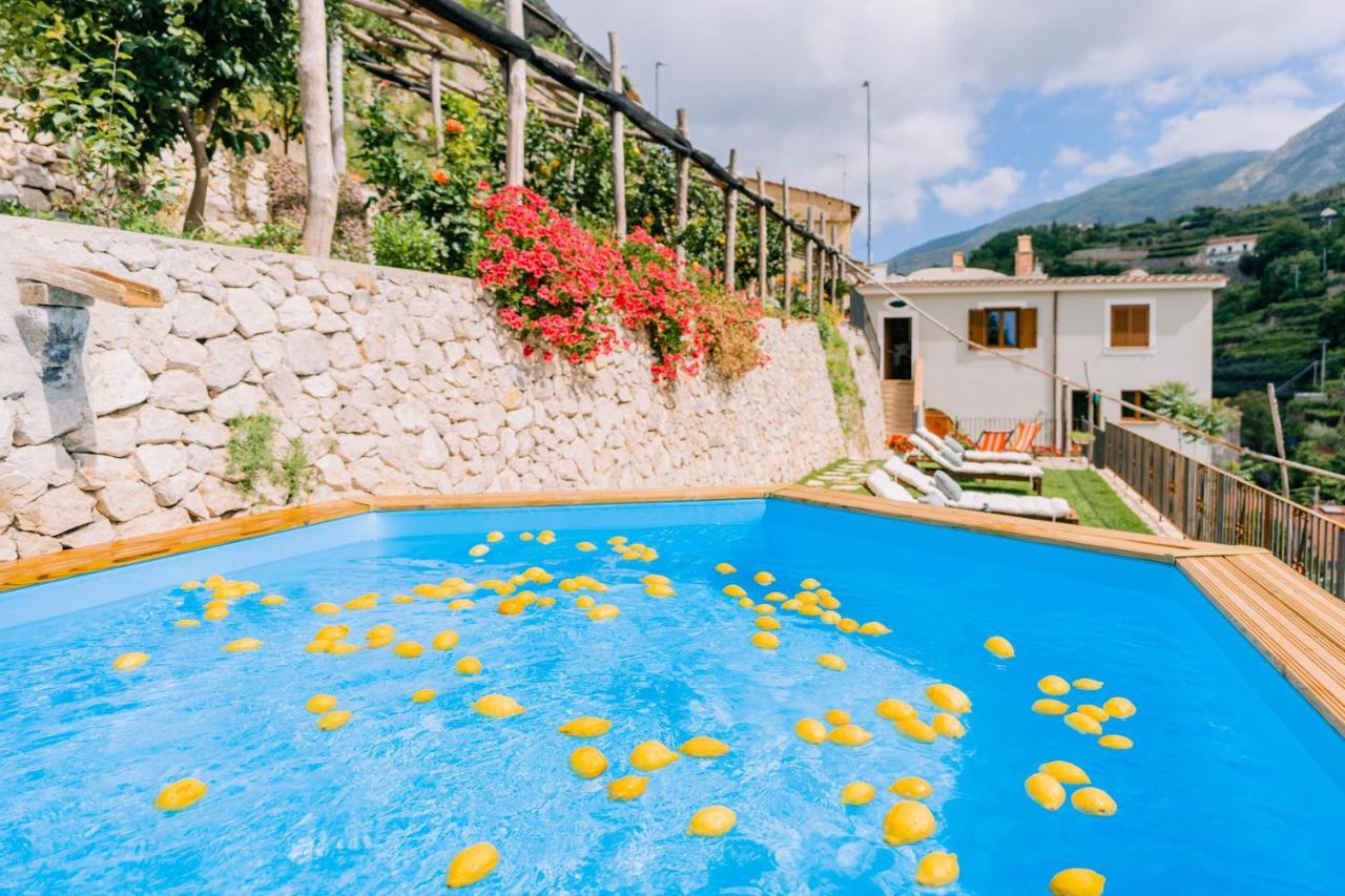 Villa Le Murelle Tramonti Exteriör bild