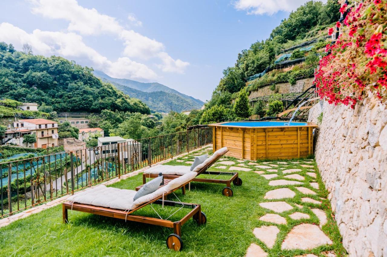 Villa Le Murelle Tramonti Exteriör bild