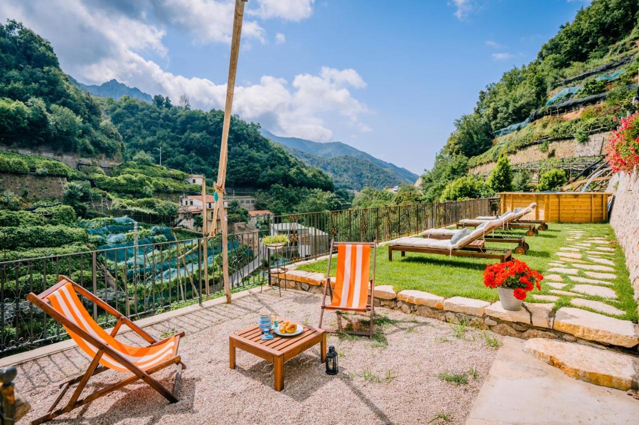 Villa Le Murelle Tramonti Exteriör bild