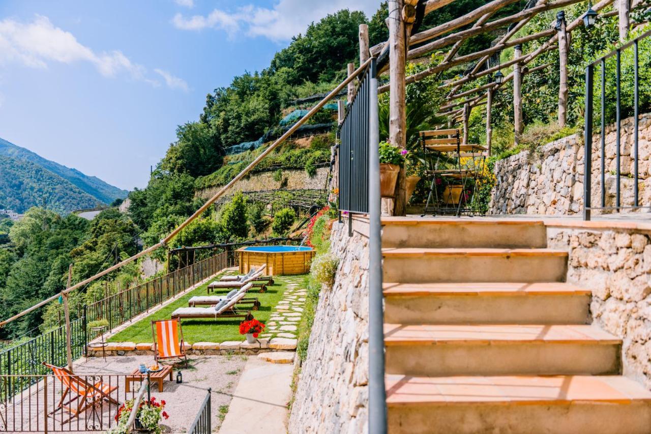 Villa Le Murelle Tramonti Exteriör bild
